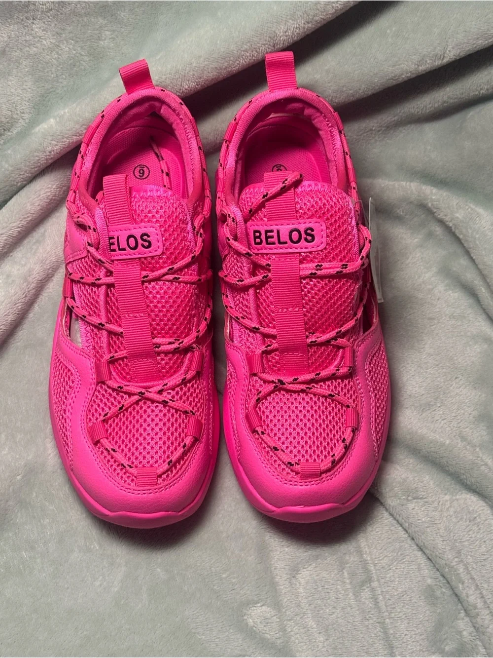 Women's Athletic Sneakers in Bright Pink
